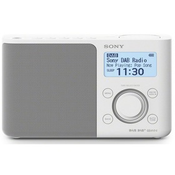 Sony Sony XDR-S61D DAB+ Prenosni radio AUX, DAB+, UKW Bela