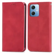 Rdeča Elegantna Flip torbica (Xiaomi Redmi Note 12 5G)