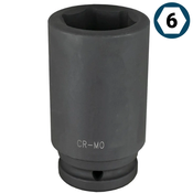 Dolgi udarni natični ključ 3/4 41 mm