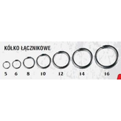 Obročki | split rinke Traper BUSHIDO Split ring 10kos | 16 mm