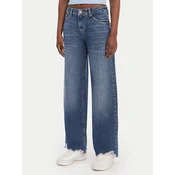 HUGO Jeans hlače Gamala 50553025 Modra Baggy Fit