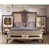 Casa Padrino luxury baroque double bed and 2 bedside tables