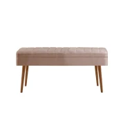 Hanah Home Klupa Vina 0701, 90x39x40 cm, Smeda