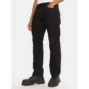 G-Star Raw Hlače iz tkanine Contor 3D D27049-D491 Črna Regular Fit