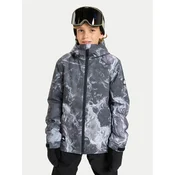 Quiksilver Jakna za snowboard Mission Printed EQBTJ03223 Siva Regular Fit