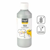 Barva za tekstil Creall Tex 250 ml - srebrna