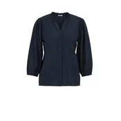 WE Fashion Bluza temno modra