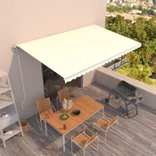 Tenda na automatsko uvlačenje 500x300 cm krem