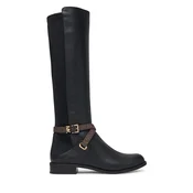 Jahalni škornji MICHAEL Michael Kors Rachel Flat Boot 40F6RCFB6L Črna