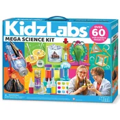 Znanstveni STEM komplet 4M Kidzlabs - Velika znanstvena laboratorija, 60+ pokusa