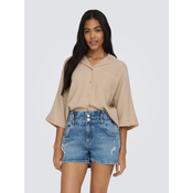 Beige womens blouse ONLY Thyra - Women