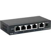 Preklopnik RUIJIE-REYEE RG-ES105GD, 10/100/1000 Mbps, 5-vratni, črni