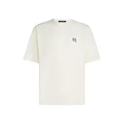Karl Lagerfeld Majica kremna/črna