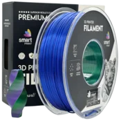 Smart Print Silk PLA Trojna Barva modra zelena vijolična filament 1.75mm - Smart Print Sijajni Filament za 3D Tisk (1kg Kolut)