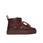 Škornji za sneg Inuikii Full Leather Gloss 1001.001.0371 Bordo rdeča