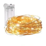 Božična svetlobna veriga 20 LED, topla bela