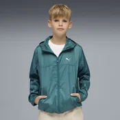 PUMA Essentials Regular Windbreaker Youth, Clothing, Emerald Ice, 15-16Y