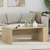 vidaXL Klubska miza Sonoma hrast 95 x 50 x 34 cm Konstruiran les