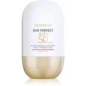 Lancaster Sun Perfect Air 50 Sensitive Mineral ultra lahki zaščitni fluid za občutljivo kožo, nagnjeno k rdečici SPF 50 40 ml