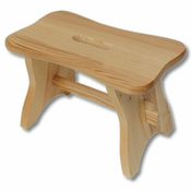 eoshop Leseni stolček KT256, v25, bor (barva lesa: oreh)