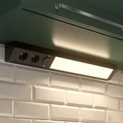 Arcchio LED svetilka Ovano, 62 cm, črna, aluminij - Dnevna soba/jedilnica - Sodobni - Kovina