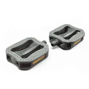 Pedale Wellgo City Platform PVC/guma Boja:Crno-siva