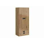 Garderoba Akron N113 Craft hrast, 191x80x50cm, Porte guardarobaVrata garderobe: Klasicna vrata