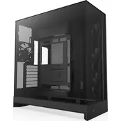 NZXT H9 Flow 2025 crna (bez napajanja) ATX kućište s prozorom CM-H92FB-01