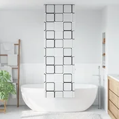 Rolo zavjesa za tuš 70x240 cm širina tkanine 66 cm