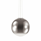 Ideal Lux - Lestenec na vrvici MAPA 1xE27/42W/230V pr. 50 cm siva/dimna
