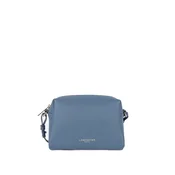 LANCASTER Paris Ročna torbica Lancaster Sac trotteur Zippé Donna Cube Bleu Jeans modra