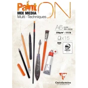 Clairefontaine PaintOn Blok za crtanje A6 250 g