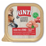 RINTI Leichte Beute piščanec in govedina v posodici 300 g