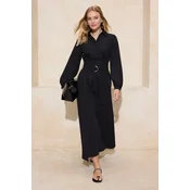 Trendyol Modest Ženska haljina Tctss26Eb00010, Crna