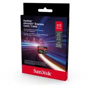 Sandisk MicroSD Express 512GB spominska kartica za Nintendo Switch 2