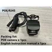 KJB IP kamera za opazovanje ptic 8 MP/4K, PoE, objektiv 2,8 mm