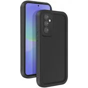 AVIZAR Soft-touch silikonski etui za Galaxy A37 z dvignjenimi robovi, Črna, (5000275536)