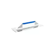 Kubala Lopatica Stainless steel trowel, 8 mm tooth, 480 x 130 mm, plastic/rubber