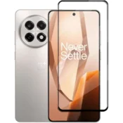 GS 3D kaljeno steklo za OnePlus 13R, črn okvir