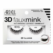 Ardell 3D Faux Mink 858 umetne trepalnice 1 ks odtenek Black