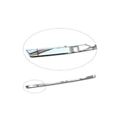 Decorative trunk door trim Kia Sorento 2021- (under license plate, chrome)