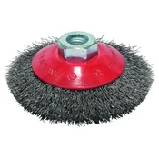 Bosch Talasasta pljosnata cetka 100, celicna 2608622057, 100 mm, 0,3 mm, M14