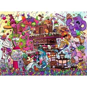 Ravensburger - Puzzle Sladko igrišče - 500 kosov