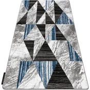 Rugsx Preproga ALTER Nano Trikotniki modra 120x170 cm Modra