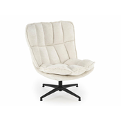 Fotelja Houston 1759 Svijetlo smeda, 91x77x77cm, Tkanina, GambeNoge: Metal
