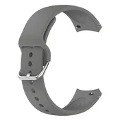 Univerzalni silikonski pas Techsuit W003 22mm za pametne ure - siv
