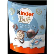 Kinder Čokoladne kroglice - Milk & Crisp Sensations - 90 g