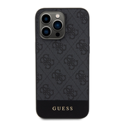 Guess GUHCP15XG4GLGR iPhone 15 Pro Max 6.7 grey hardcase 4G Stripe Collection (GUHCP15XG4GLGR)