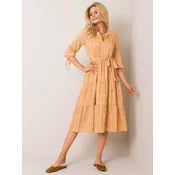 Dress-LK-SK-508005.07P-dark yellow