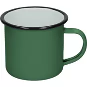 PIGO Skodelica light emajl retro 350ml zelena